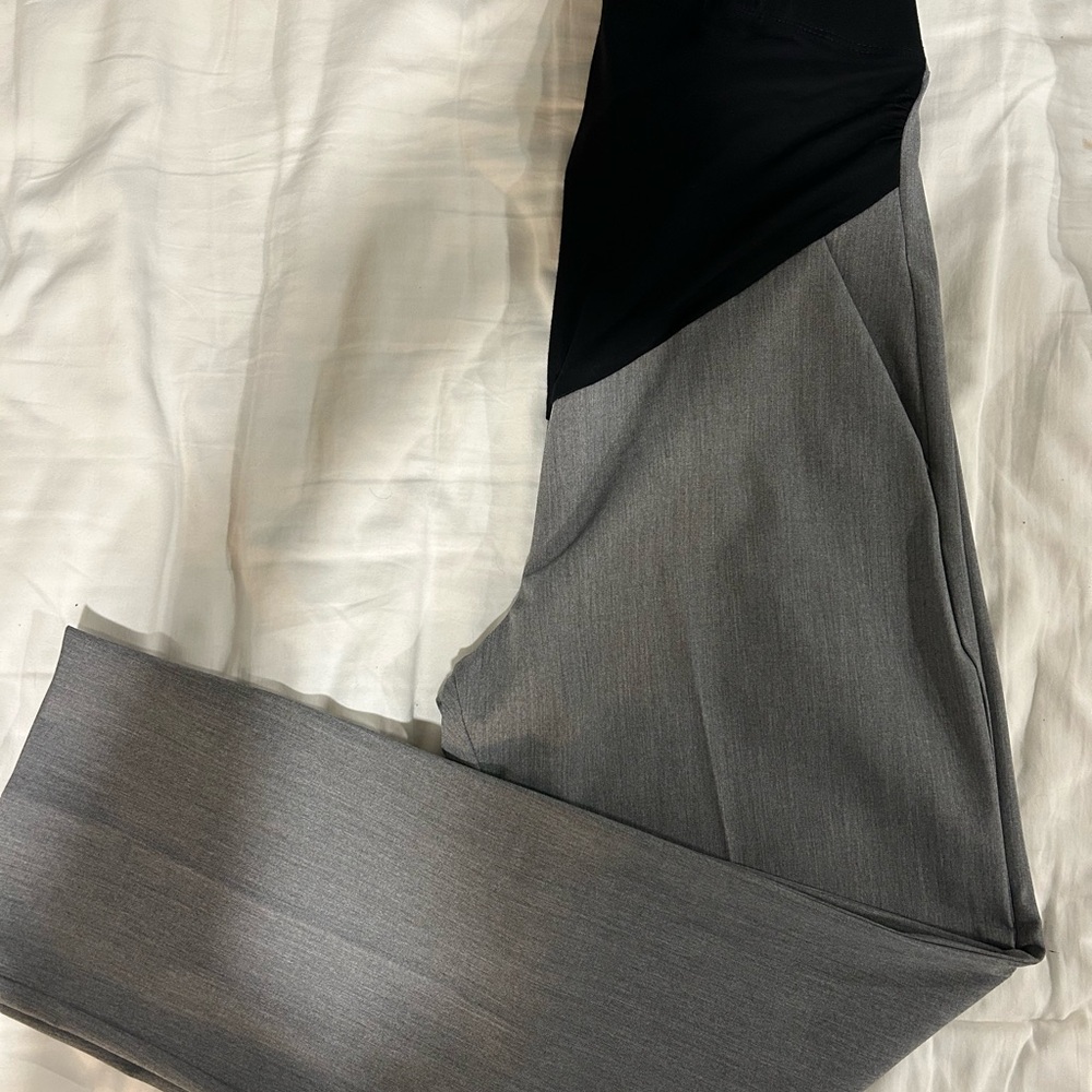Seraphine Gray Maternity dress Pants NWOT